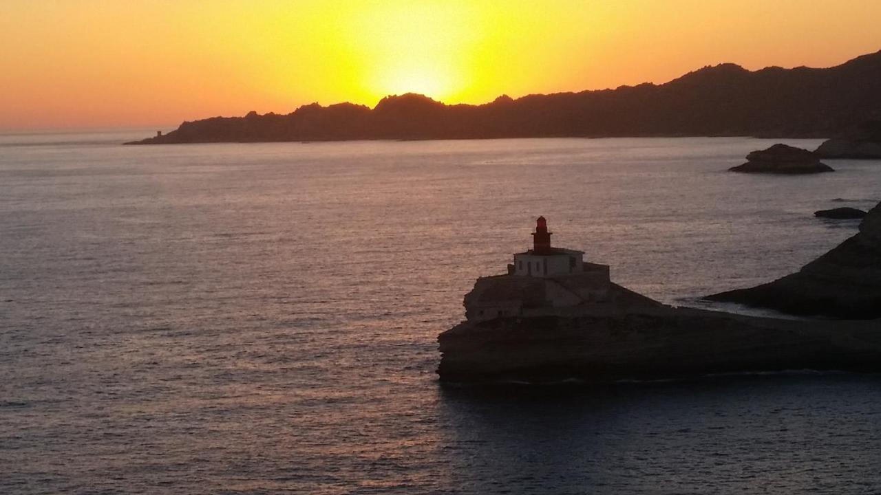 Bonifacio, maison 90m² sous les oliviers, vue Sardaigne Bonifacio  Extérieur photo
